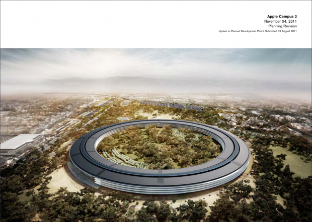 Pl&auml;ne f&uuml;r den Apple Campus 2 von Foster + Partner (Bild: Cupertino City Council)